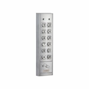 RGL Kpx75 Ip65 Narrow Vandal Resistant Keypad With Proximity (Wiegand)