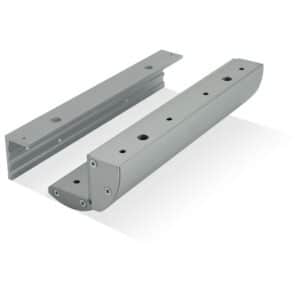 ICS 300ZLDC Architectural Z &Amp; L Brackets With Covers For Slimline Maglock