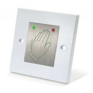 BTS-85UK-H White Touch Sensitive Illuminated Switch With Timer