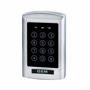 GEM DG-850-TH-S Keypad In Silver Finish