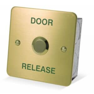 DRB002F-DR-B  Brass Finish Press To Release With 19Mm Button