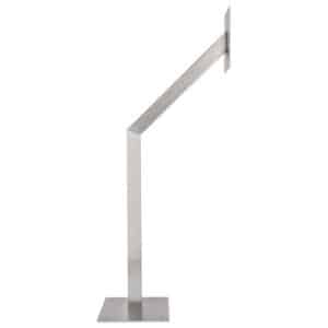 CDVI Gnp-1C-Ss Goose Neck Car-Height Brushed Stainless Steel Post
