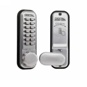 LOCKEY Digital Lockey 2435 Digital Lock Mortice Latch With Hold Back