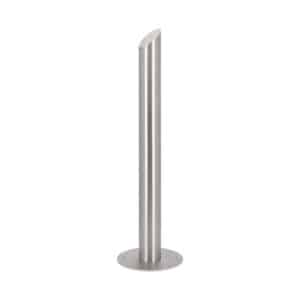 CDVI Rpss-100D Brushed Stainless Steel Pedestrian-Height Post