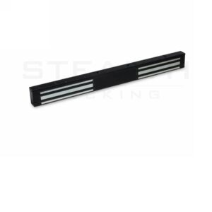STEALTH04 Black Fire-Rated Slimline Double Maglock