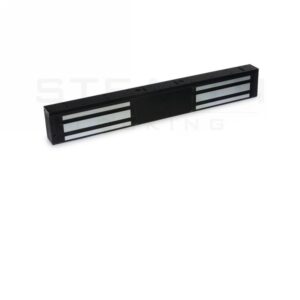 STEALTH40 Black Fire-Rated Monitored Standard Double Maglock