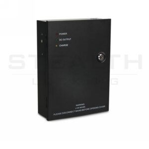 STEALTHPOWERBOXV 12V 5Amp Multi Indicator Power Supply Unit In Black