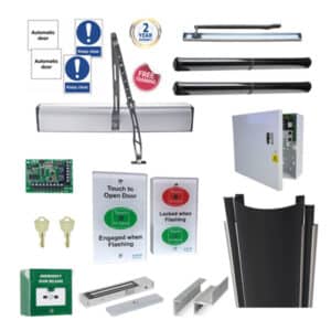 AUTOMATIC Toilet Door Locking Kit - Double Gang - Touch