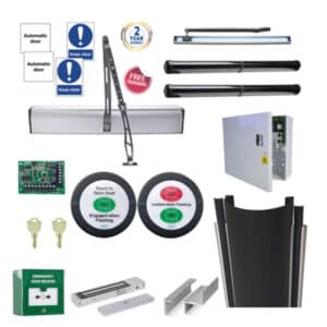 AUTOMATIC Toilet Door Locking Kit - Round - Touch