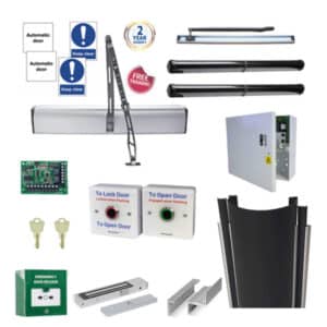 AUTOMATIC Toilet Door Locking Kit - Single Gang -  Touch Free