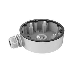 HIKVISION DS-1280ZJ-DM46 Junction Box For Dome Cameras, Indoor & Outdoor Use, Load Capacity 4.5Kg, White
