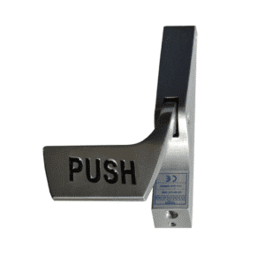 AXIM Pr-7085P Concealed Rod Push Paddle Exit Device Silver (Rh)