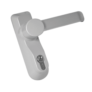 BRITON 1413 ELE Lever Operated Outside Access Device - Silver