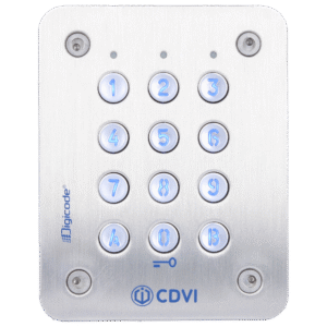 CDVI CAASE Self-Contained Flush Mounted Keypad