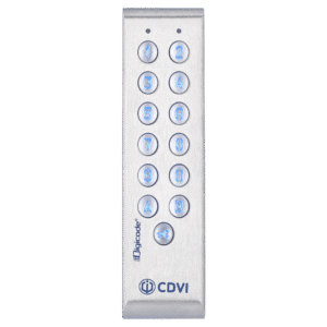 CDVI PROFIL100EINT Narrow Keypad With Self-Contained Electronics
