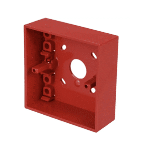 HOCHIKI SR Mounting Box Surface Mount Call Point Back Box In Red