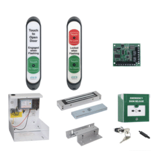 DDA Toilet Locking System For Automatic Swing Door Operators - Architrave