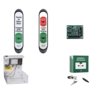 DDA Toilet Locking System For Automatic Swing Door Operators - Architrave