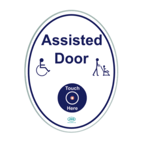 AUTOMATIC 'Assisted Door' Oval Touch Sensor