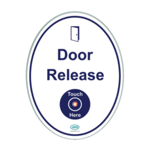 AUTOMATIC 'Door Release' Oval Touch Sensor