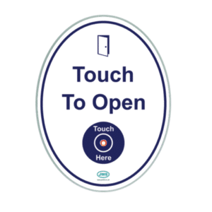 AUTOMATIC 'Touch To Open' Oval Touch Sensor