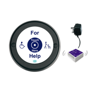 ROUND 'Touch For Help' DDA Touch Sensor Call Unit