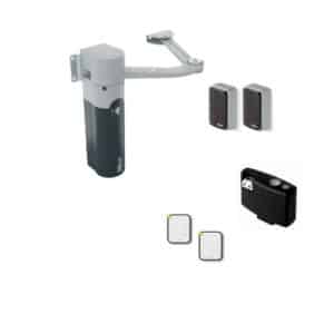 NICE Walky1024-Skit 24Vdc Articulated Arm Bi-Directional Kit Single Swing Gate 1.8M