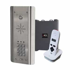 AES 603-ASK-EU Stainless Wireless Audio Intercom Keypad