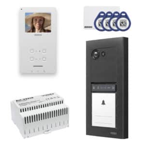 VIDEX ERA VX2300 1 Way Video Entry Kit 6388 3.5" Handsfree Video