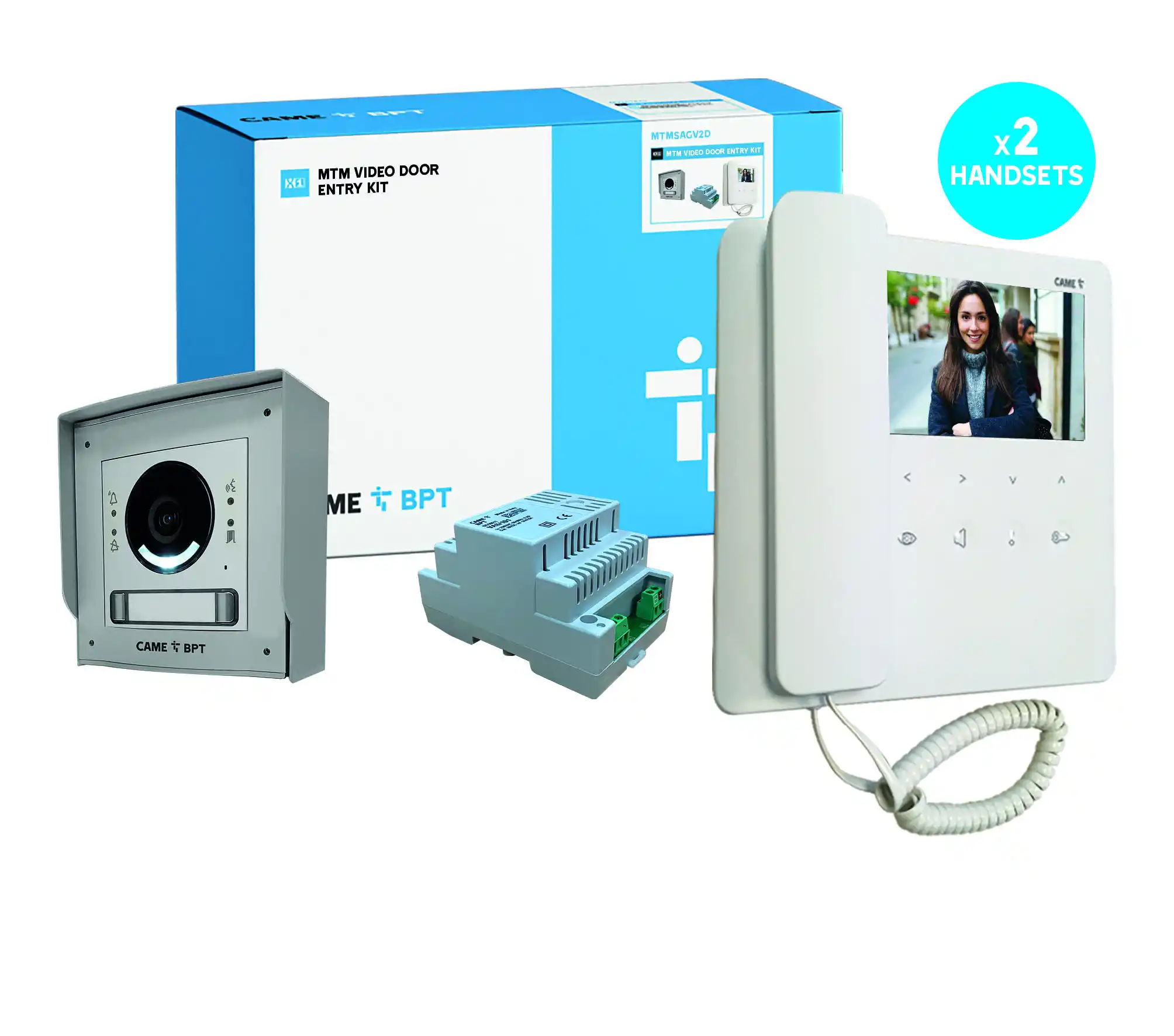 CAME BPT MTMSAGV2 MTM 2-Way Video Kit To AGT Handset