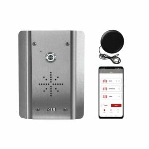 AES PRIME7-AS-EU Stainless 4G Gsm Intercom Proximity Reader