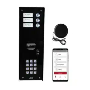 AES PRIME7-IBK3-EU 3 Button Imperial 4G Gsm Intercom Keypad
