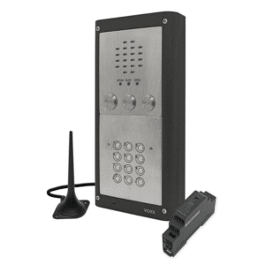 VIDEX GSMVRKC-3S/4G 3 Button Vandal Resistant Gsm Intercom Keypad