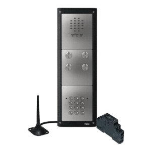 VIDEX GSMVRKC-4S/4G 4 Button Vandal Resistant Gsm Intercom Keypad
