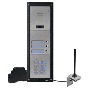 VIDEX GSM4KCR-3S/M/4G 3 Button 4G Gsm Intercom Keypad