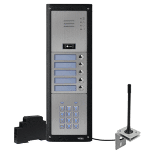 VIDEX GSM4KCR-5S/M/4G 5 Button 4G Gsm Intercom Keypad