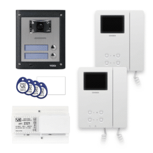 VIDEX VK4KX-2S 4000 2-Way Colour Video Kit Proximity And 6256 Videophone