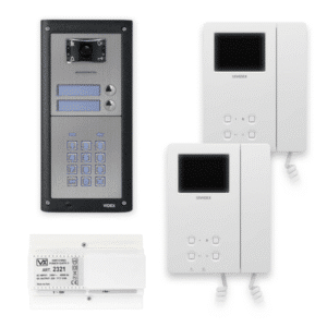 VIDEX ESVKC-2S/6286 4000 2-Way 2 Wire Colour Video Kit Keypad And 6286 Videophone