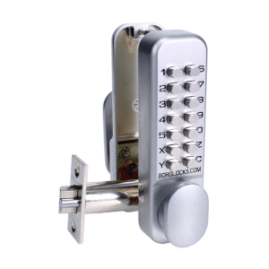 BORG Locks Bl2201 Digital Lock With Optional Holdback Inside Handle And 60mm Latch