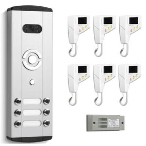 BELL BLV6 Bellini Surface Mount 6-Way Video Entry