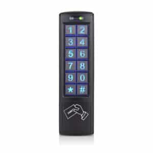DG160N-BLK Narrow Black Keypad With Proximity